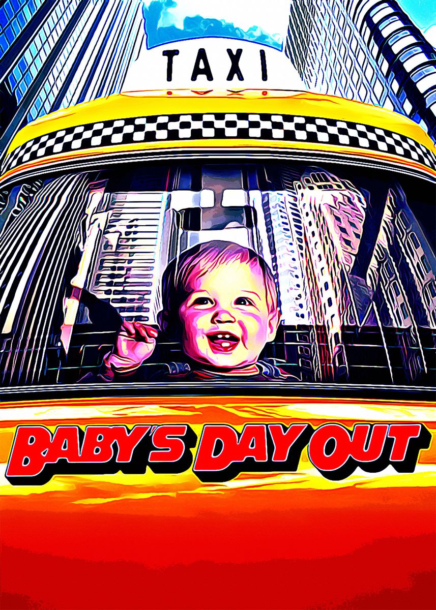 'Babys Day Out 1' Poster by Vivienne Raymond Displate