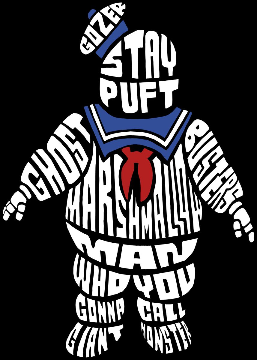 'Stay Puft' Poster, picture, metal print, paint by Geschenkelaune ...