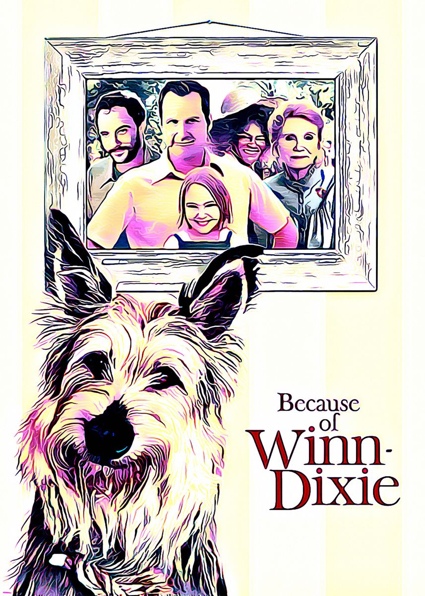 'Because Of Winn Dixie 1' Poster By Katerina Lim | Displate