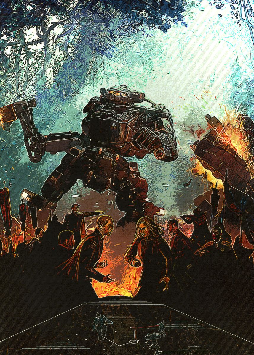 Warlord titan  Warhammer fantasy battle, Warhammer 40k artwork, Warhammer  art