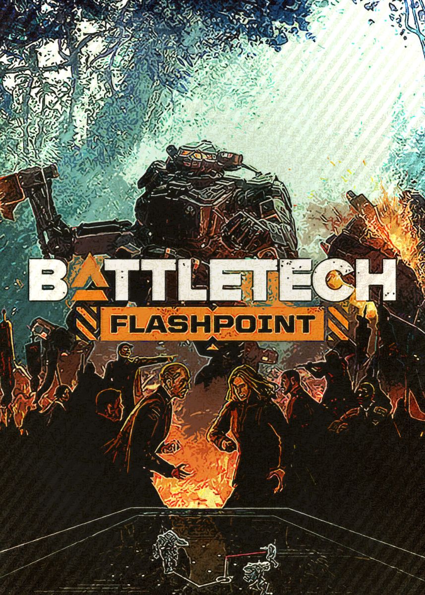 'BattleTech' Poster, picture, metal print, paint by Rian setiadi | Displate
