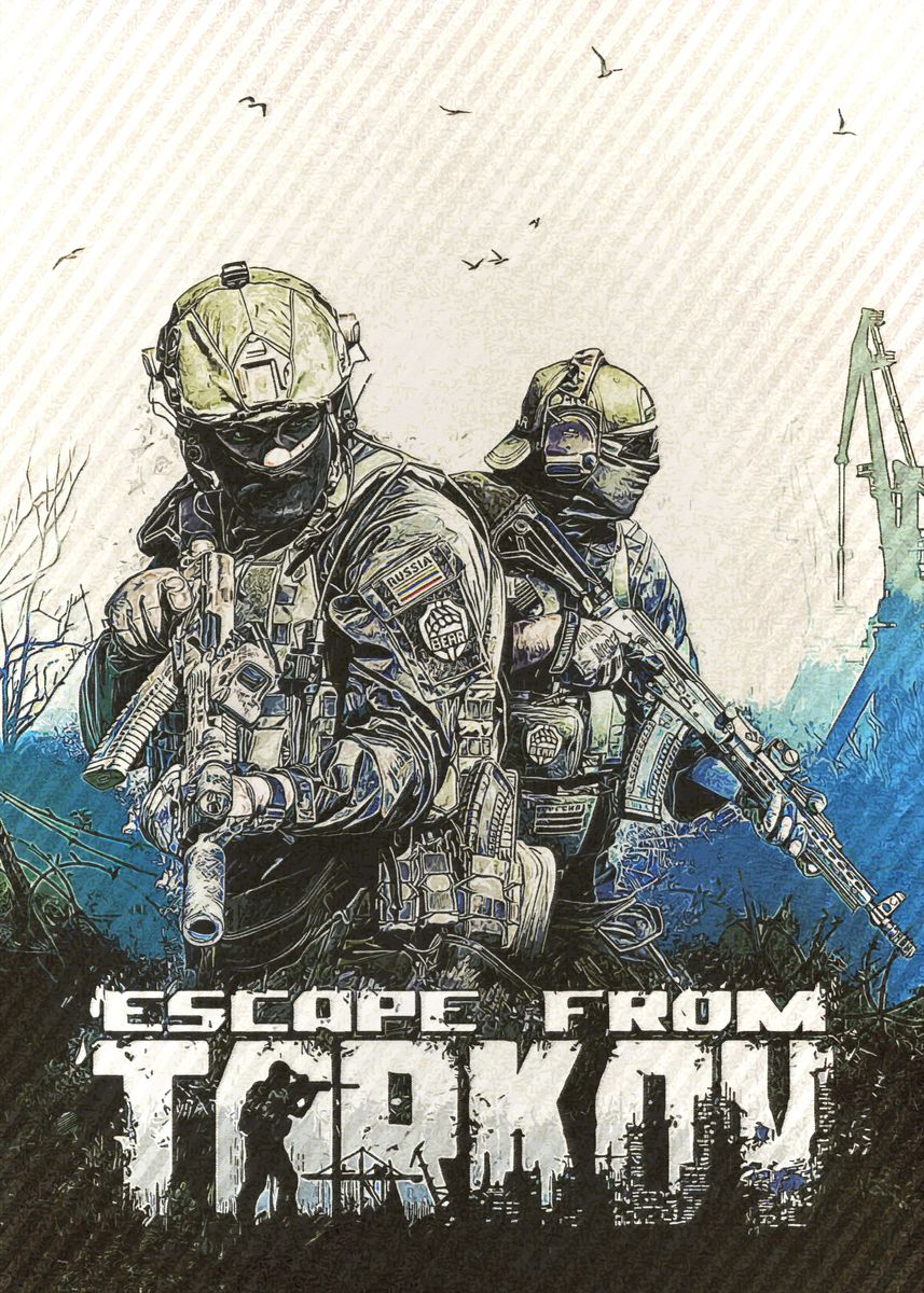 'Escape from Tarkov' Poster by Rian setiadi | Displate