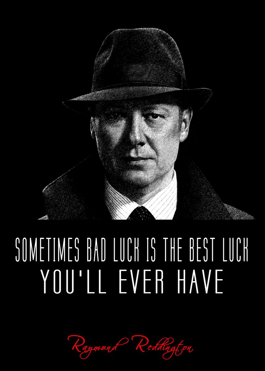 Raymond Red Reddington Poster By Designermind Displate