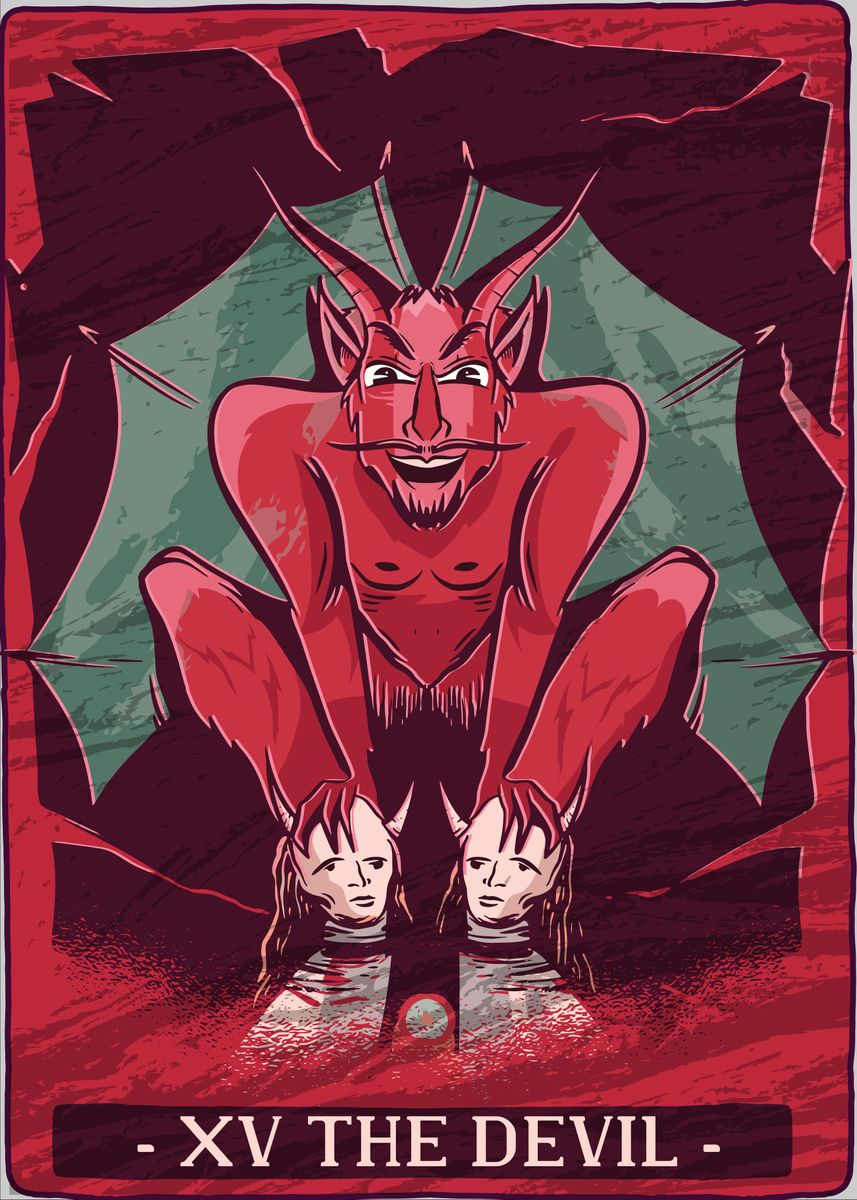 'Devil' Poster by Geschenkelaune | Displate