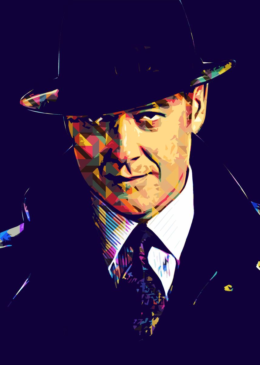 'Raymond Reddington' Poster by Roni Aji Pratama Displate