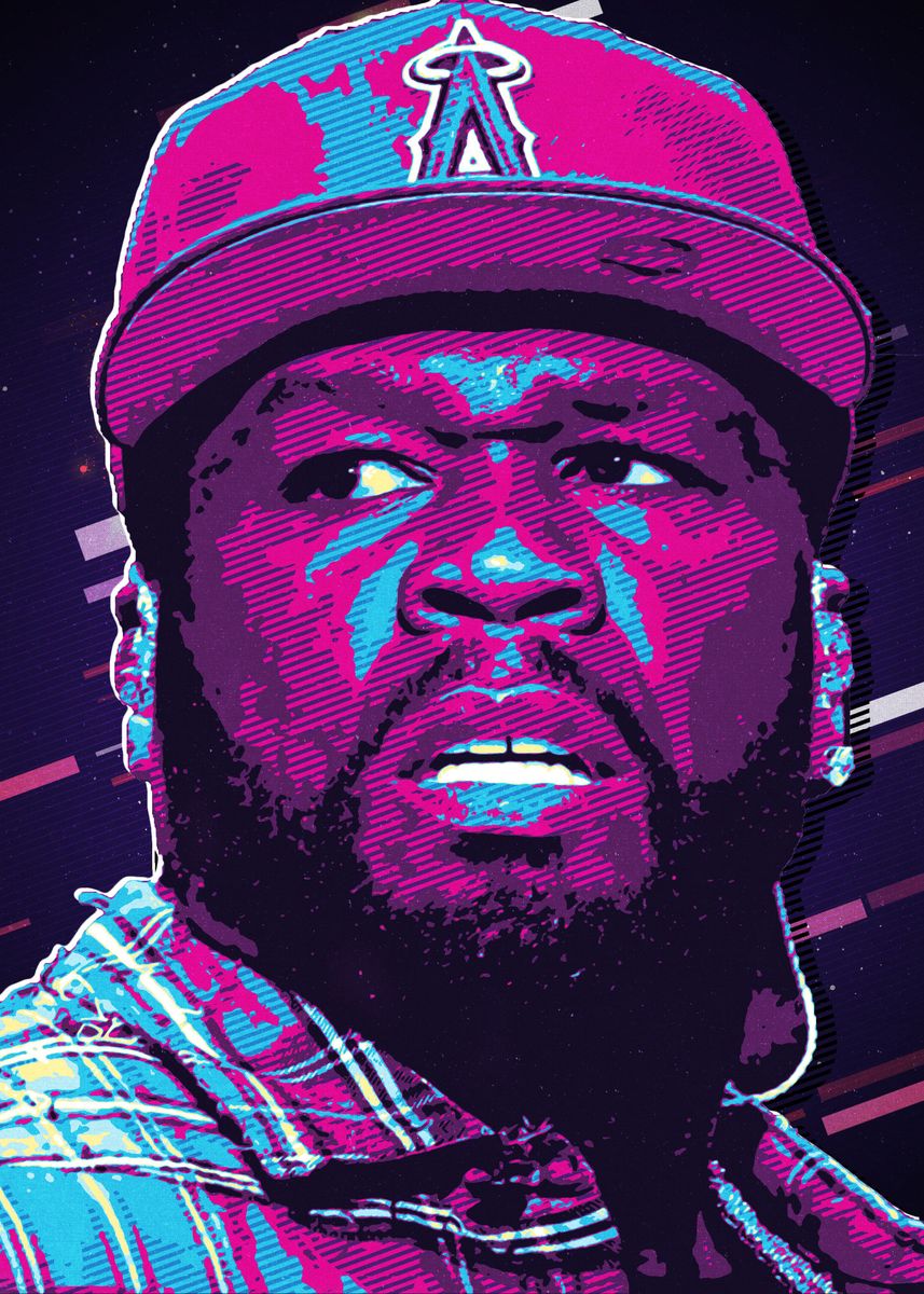 '50 Cent' Poster by chynna getty | Displate