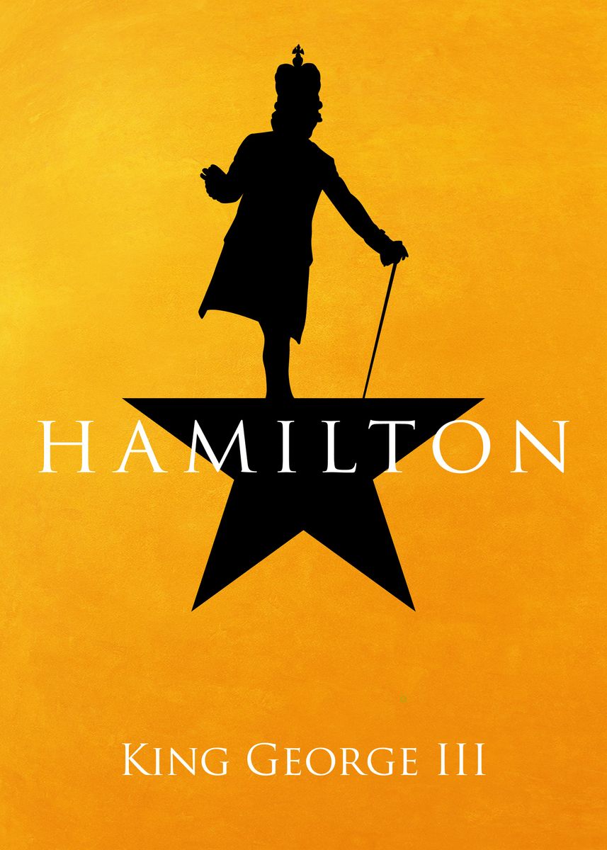 ‘King George III’ Poster, picture, metal print, paint by BAKKO | Displate