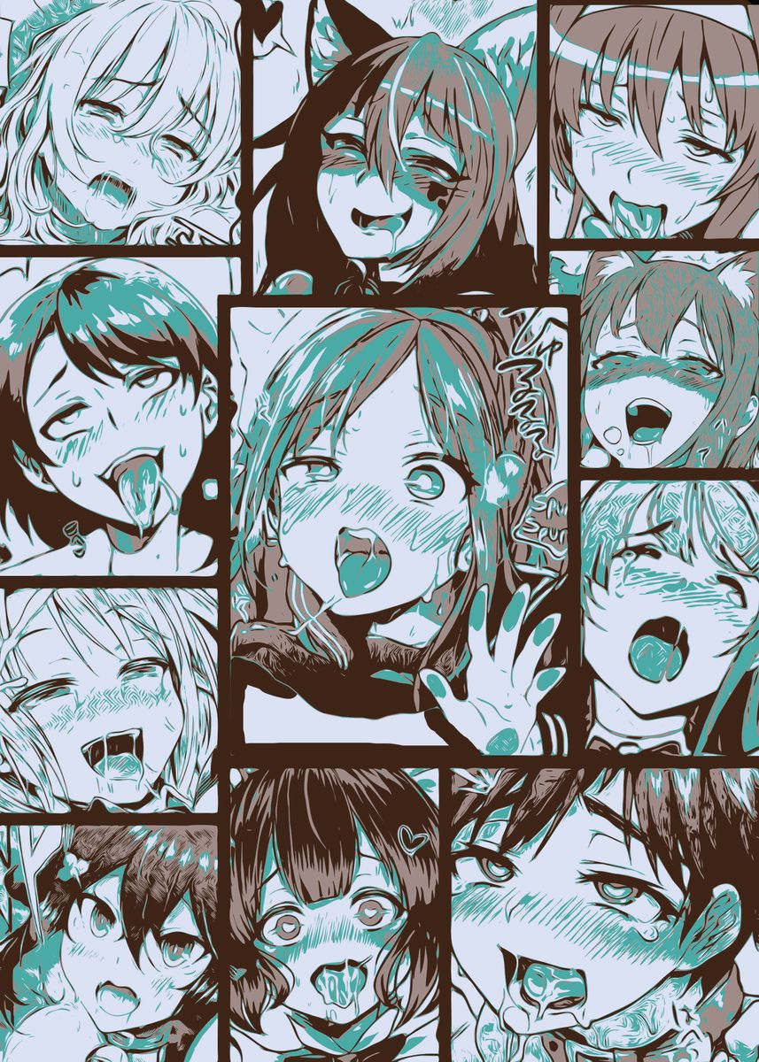 Ahegao faces