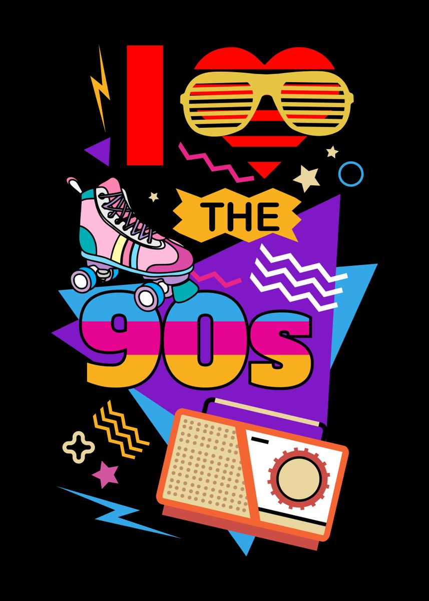 i-love-the-90s-poster