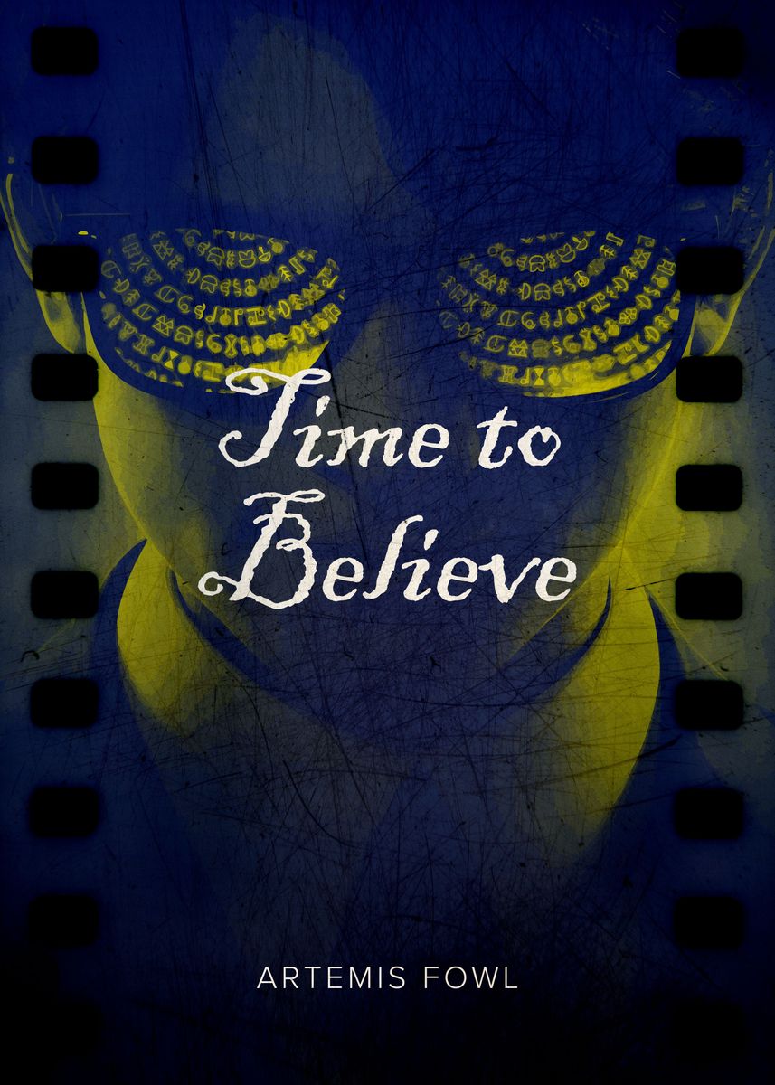 'Time to Believe' Poster, picture, metal print, paint by Quoteey | Displate