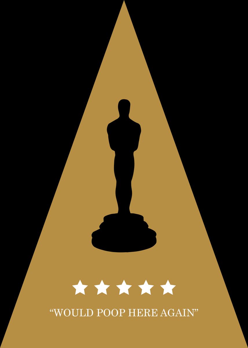 'Black Bathroom Fun Review' Poster by Tony Ways Displate