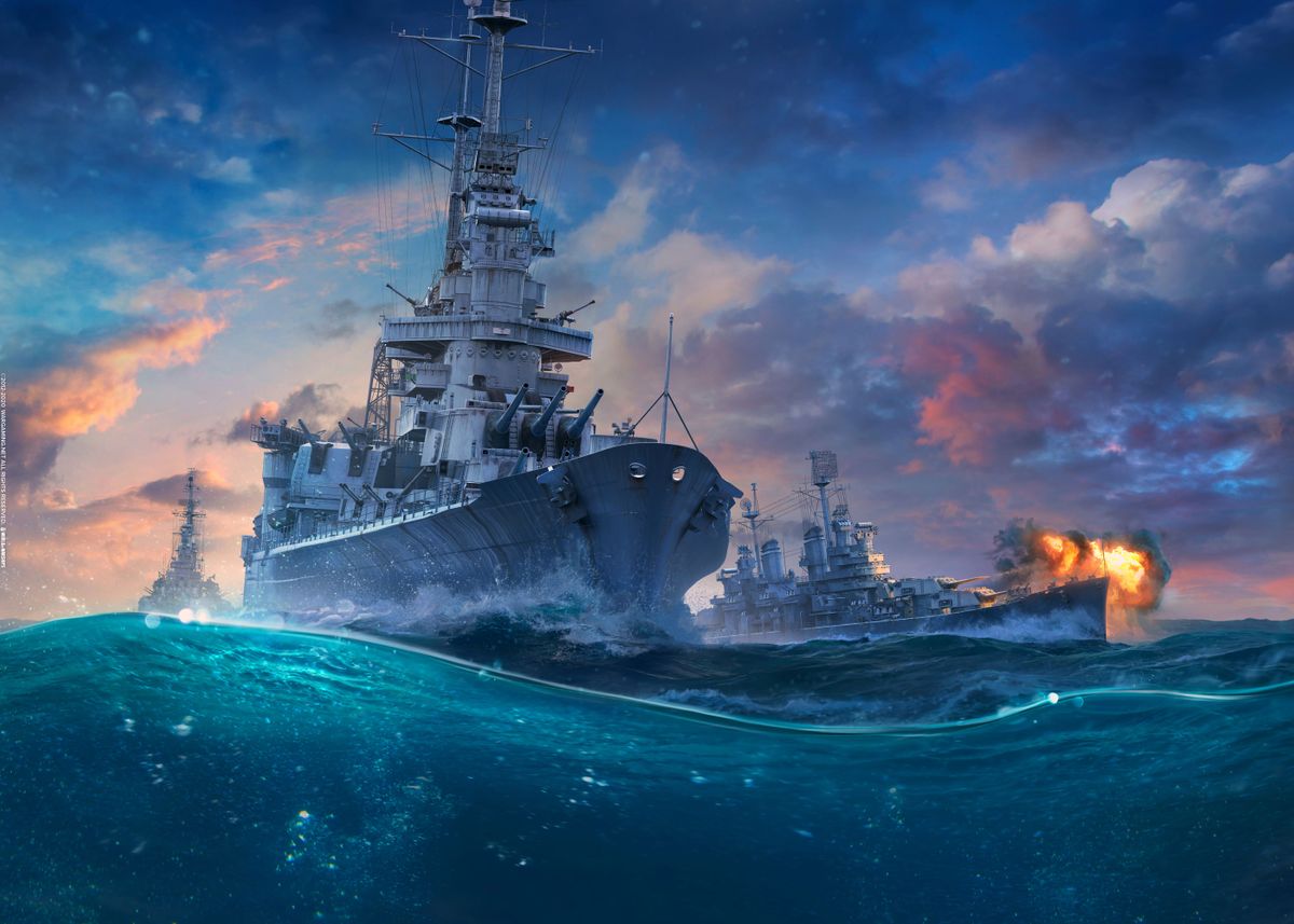 'USA Cruisers' Poster by World of Warships | Displate