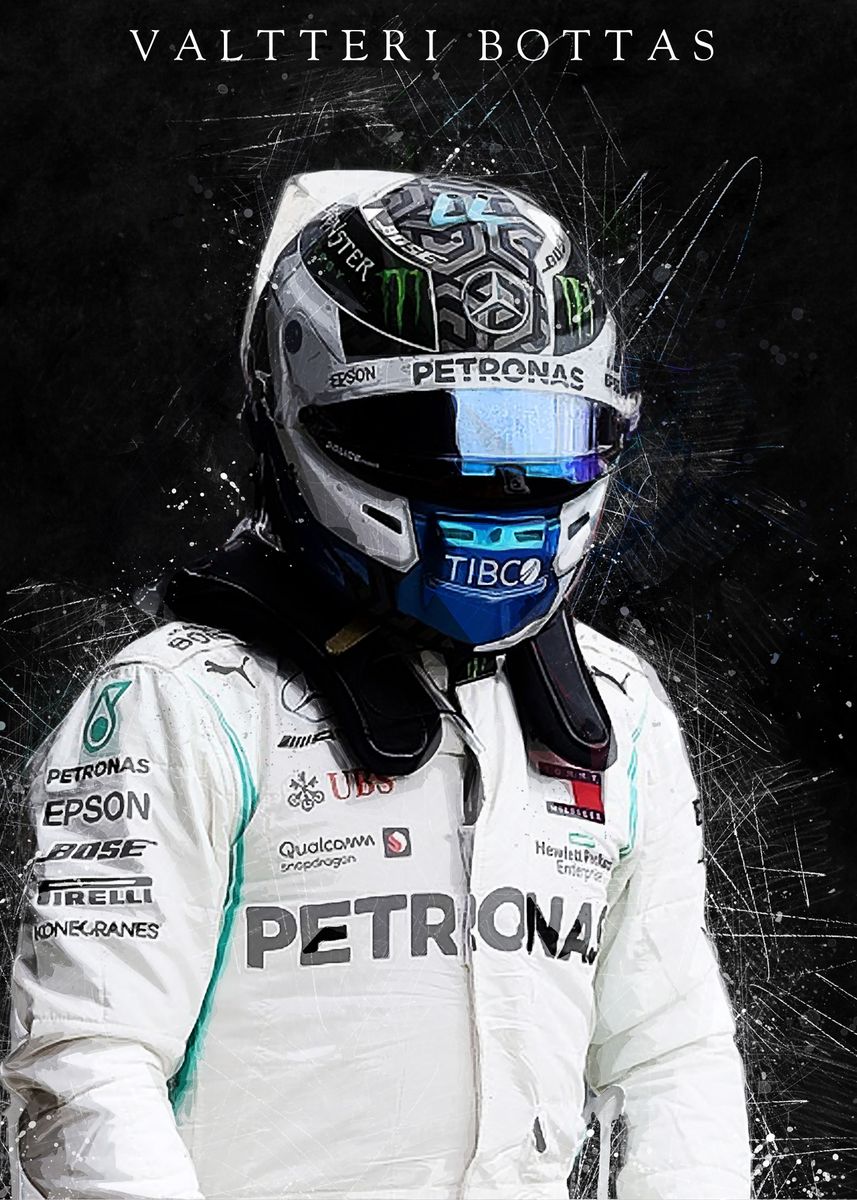 'Valtteri Bottas ' Poster by PADA GROUP | Displate