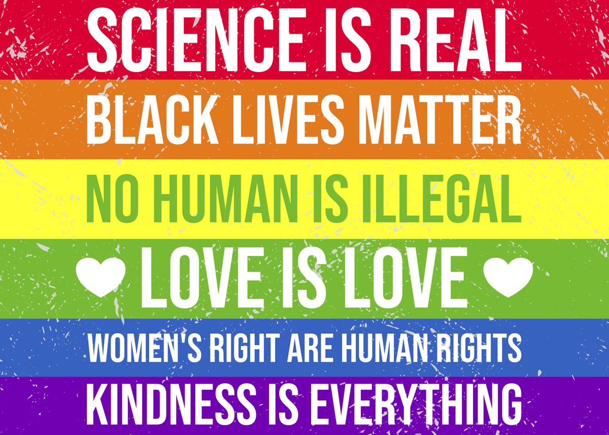 'Love Is Love' Poster by afdesign Displate