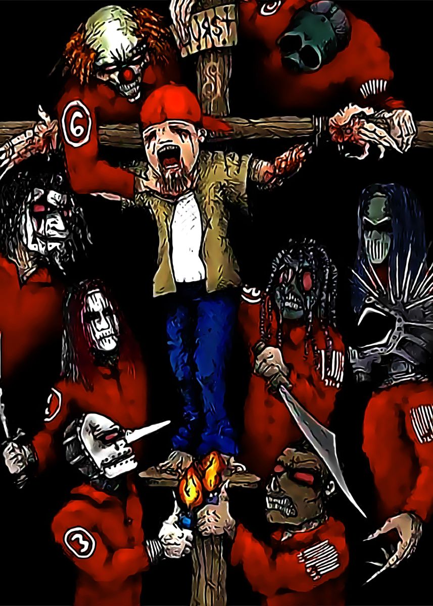 Slipknot Poster Print We Are Not Your Kind Metal Music 