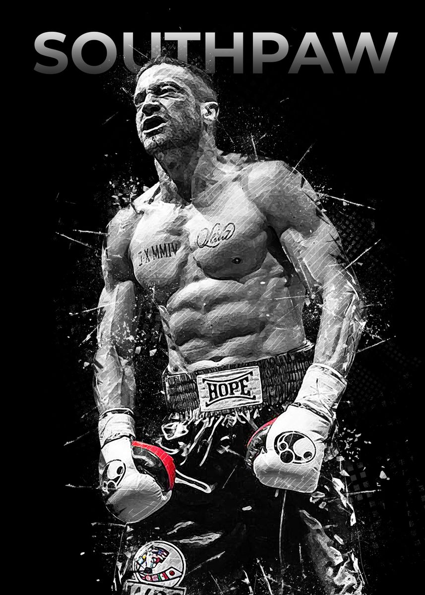 'Southpaw' Poster, picture, metal print, paint by Creative Shop Displate