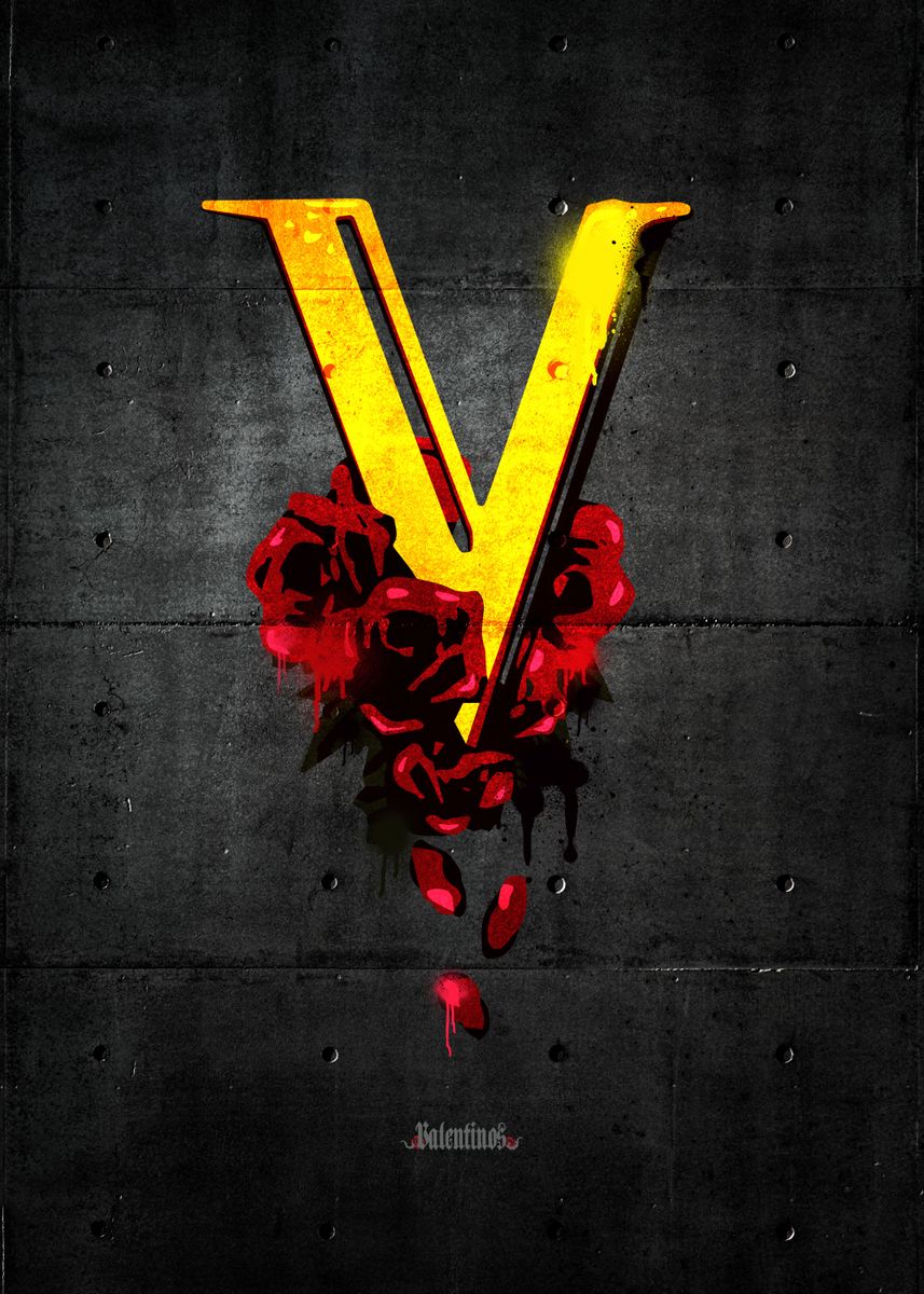 'VALENTINOS' Poster by Cyberpunk 2077  | Displate