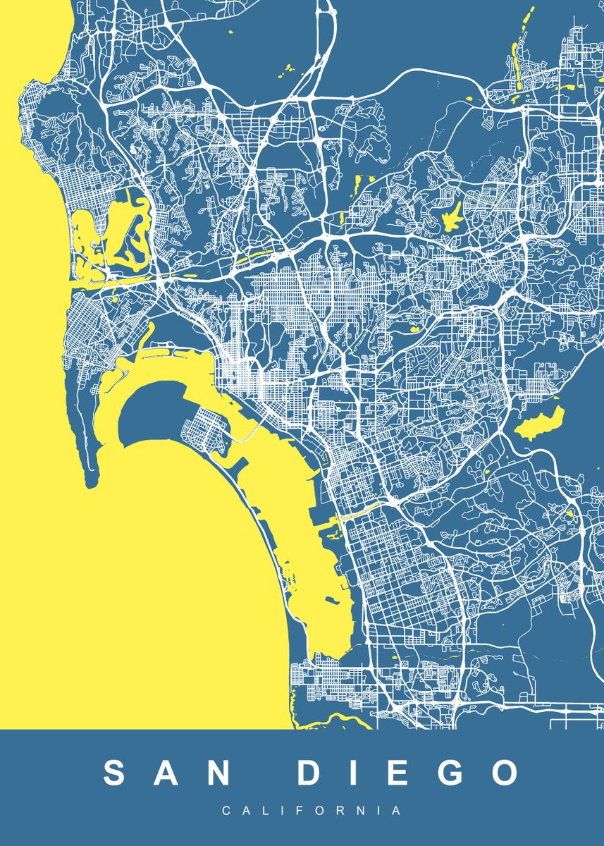 San Diego CA Zip Code Map [Updated 2020] Zip Code Map,