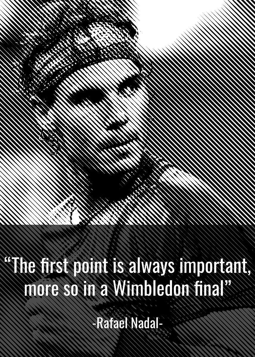 'Rafael Nadal Quotes' Poster, Picture, Metal Print, Paint By Roni Aji ...