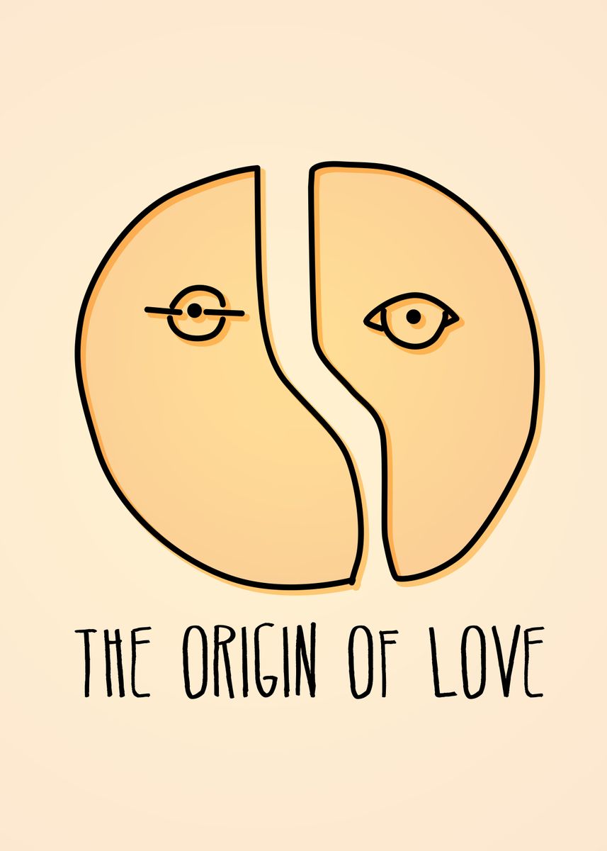 The Origin Of Love Poster picture metal print paint by