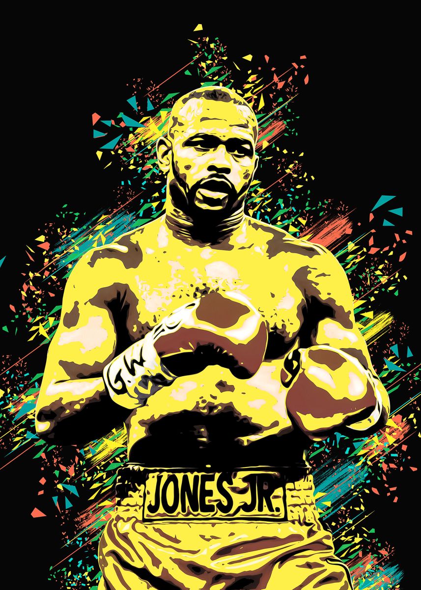 'jones Jr' Poster, Picture, Metal Print, Paint By Mobilunik 