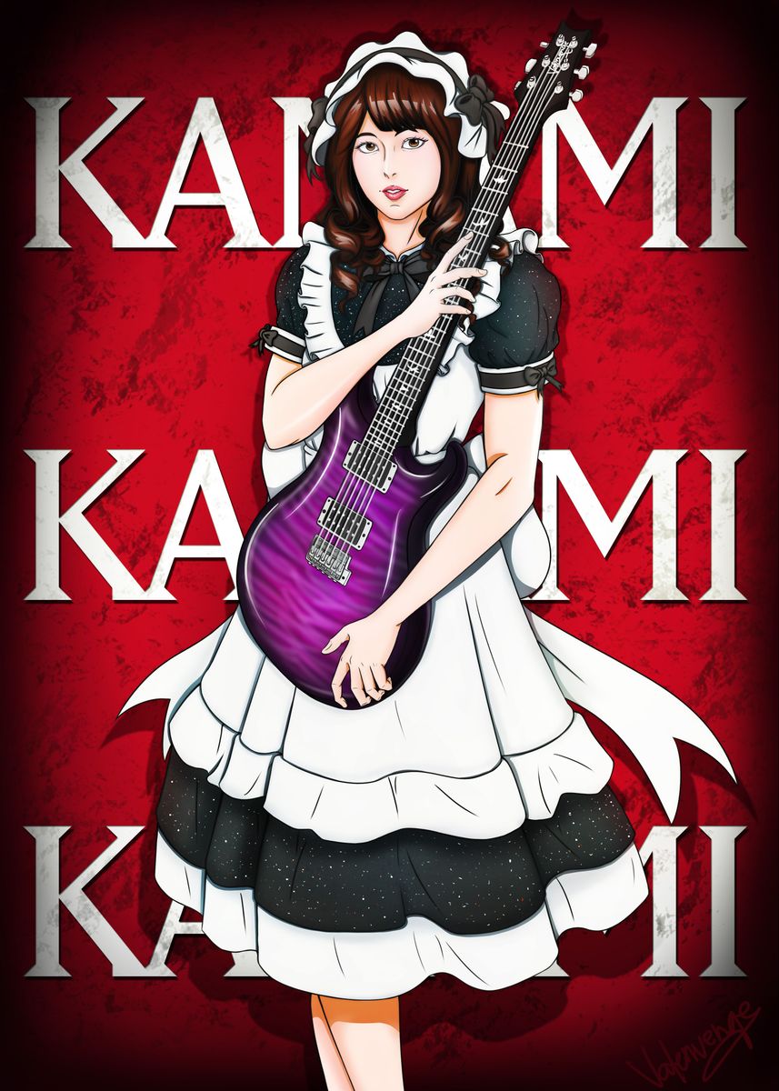 Band Maid Kanami Poster By Adam Displate