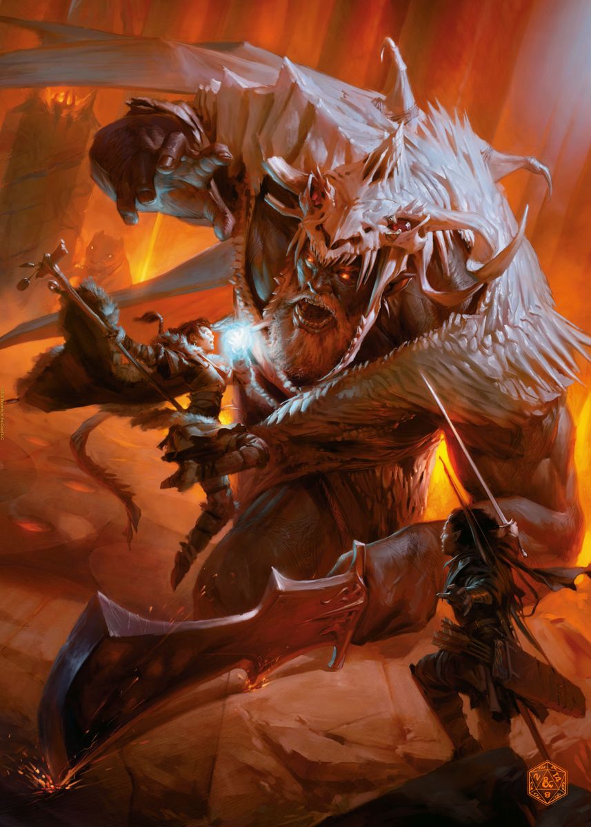 'Player's Handbook' Poster by Dungeons and Dragons  | Displate