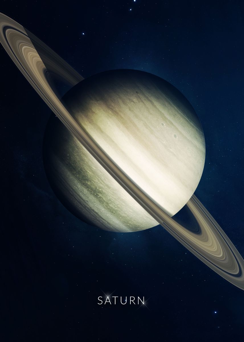 'Saturn Galaxy' Poster by maystudio | Displate