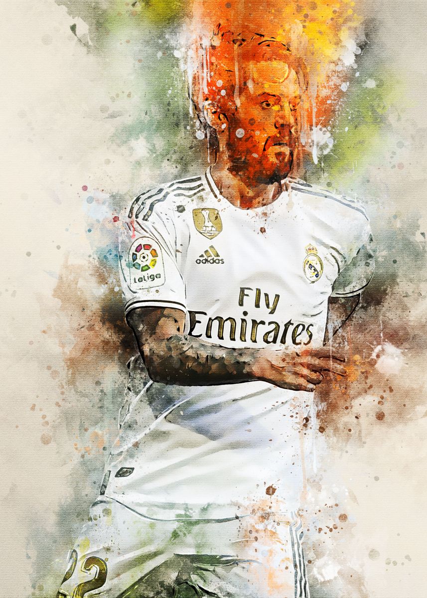 'Isco' Poster, picture, metal print, paint by Farwell Florentino | Displate