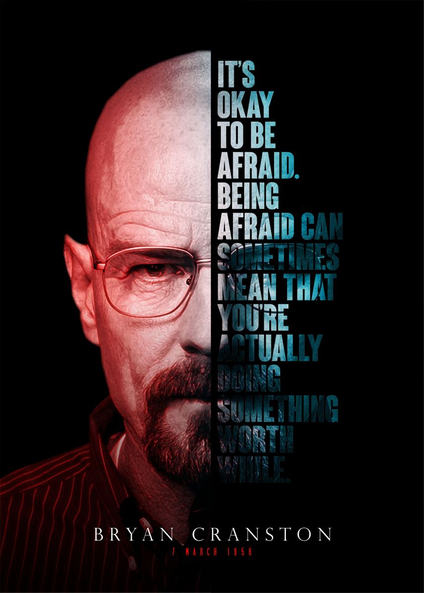  Breaking Bad Quotes Poster By Most Popular Cult Posters Displate