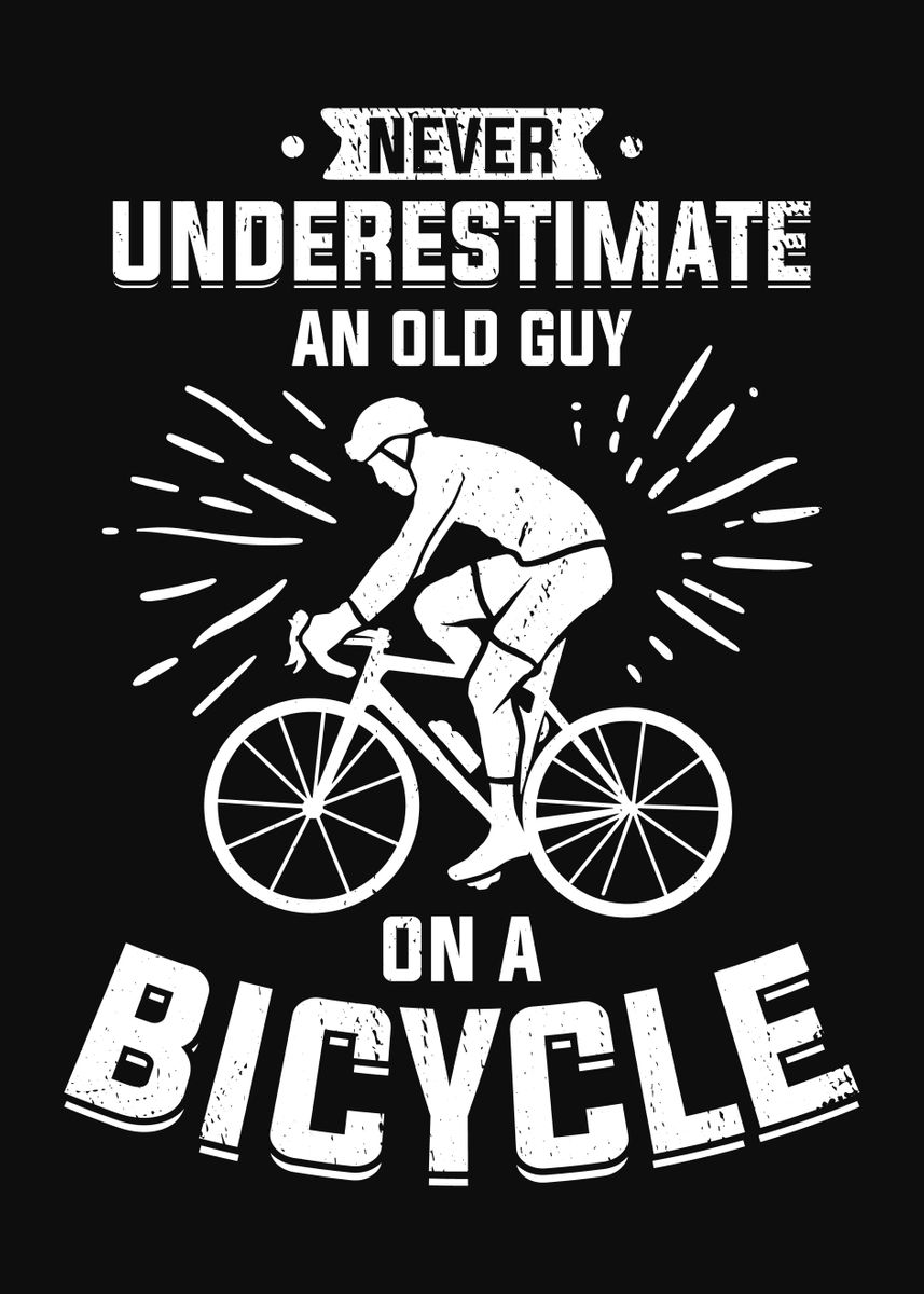 Never Underestimate an Old Man With A Bicycle in His 80s 