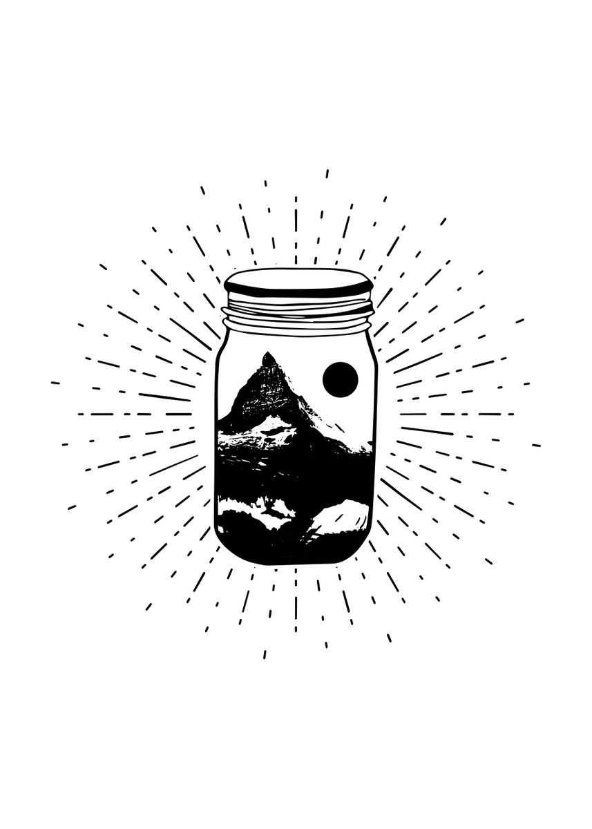 'Action in a Jar' Poster by TheLoneAlchemist | Displate