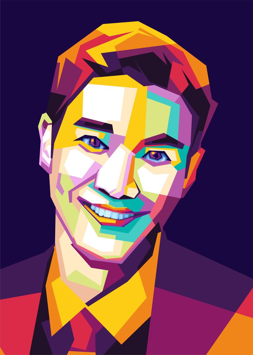 'Choi Siwon popart' Poster by Saidi Say | Displate