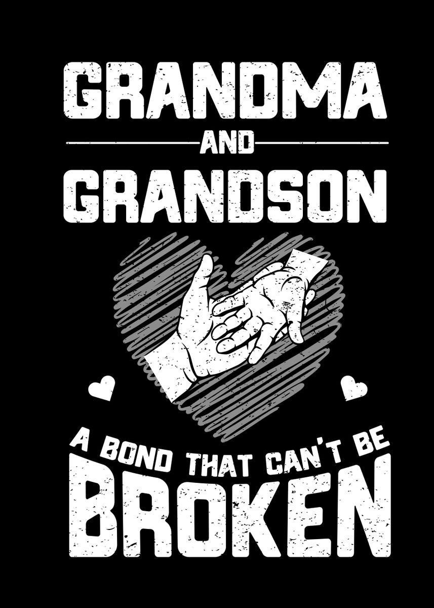 'Best Grandma In The World' Poster by ZS C O M M E R C E Displate