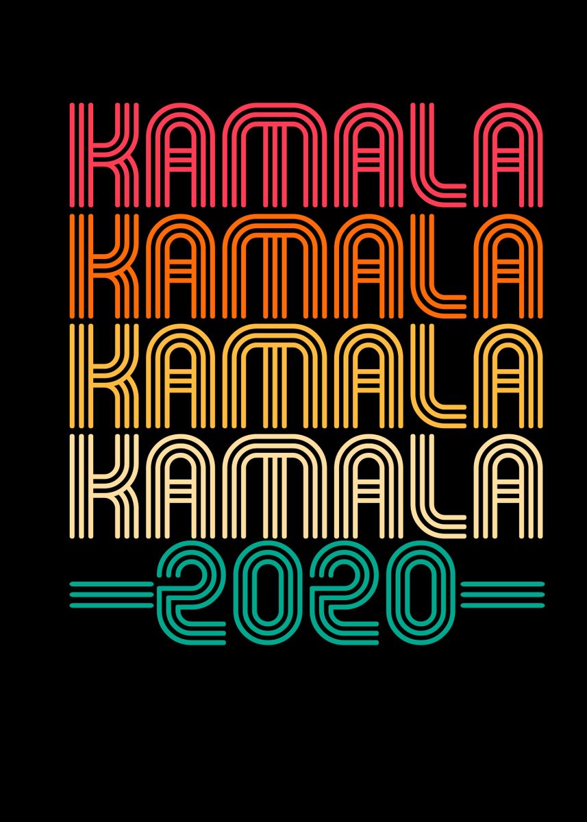 'Kamala 2020' Poster by ZS C O M M E R C E | Displate