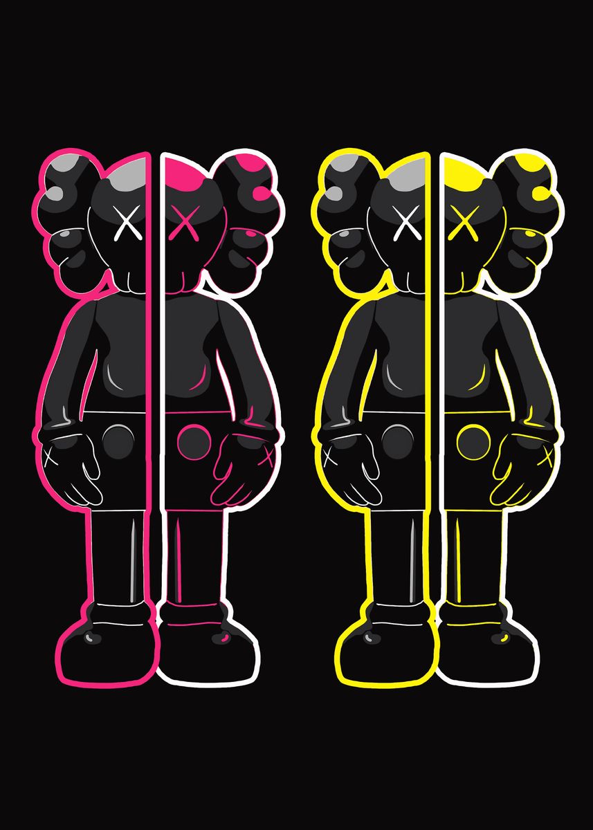 Как нарисовать kaws