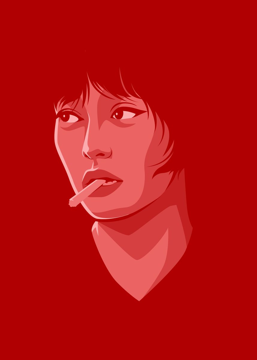 'Aesthetic Girl' Poster by Abiyyu Itisham Displate