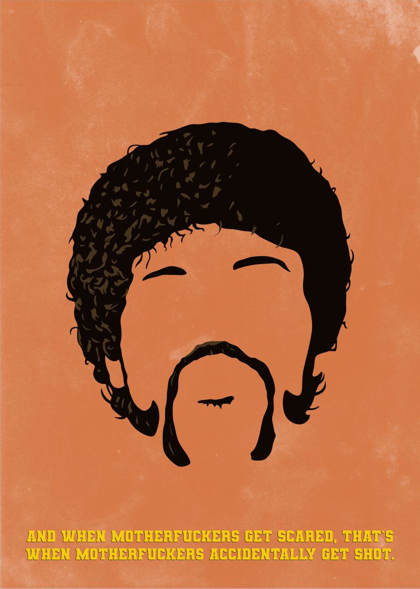 'Dont scare me' Poster by Josh B Displate