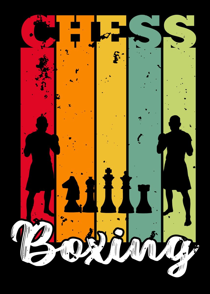 Chess Boxing Poster