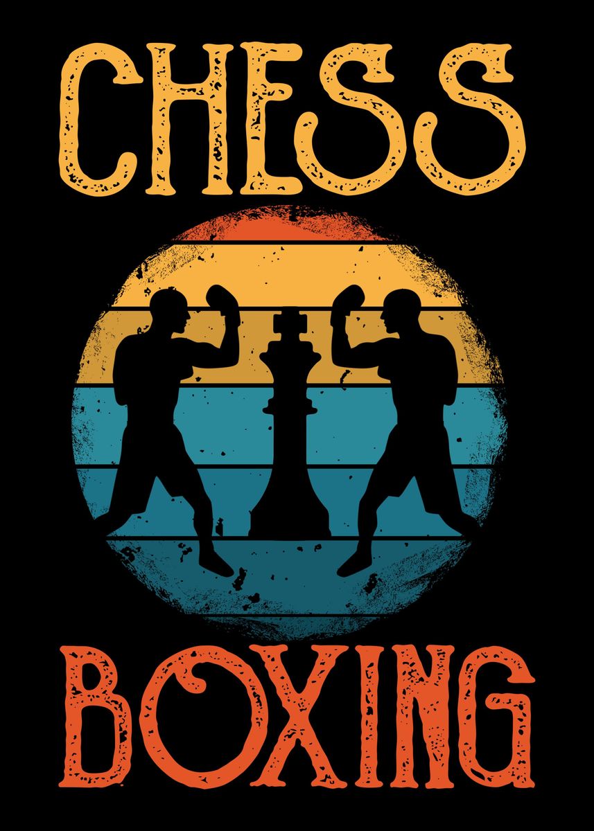 Chess Boxing Poster