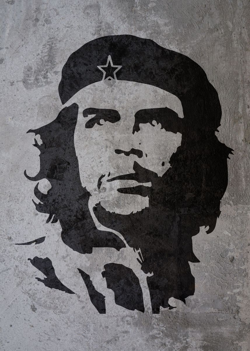 'CHE GUEVARA GRAFFITI' Poster, picture, metal print, paint by Atomic ...