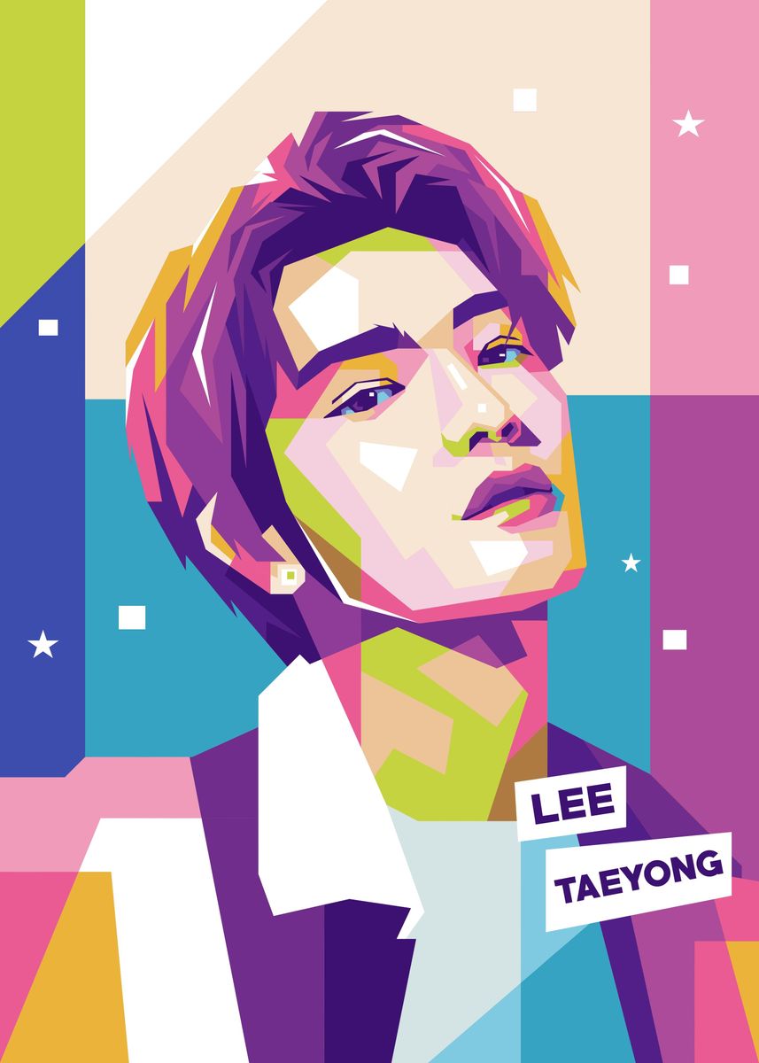 'NCT LEE TAEYONG' Poster, picture, metal print, paint by Rochefort ...