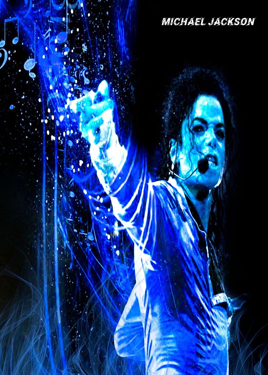 'Michael Jackson' Poster, picture, metal print, paint by Jeff Creative ...