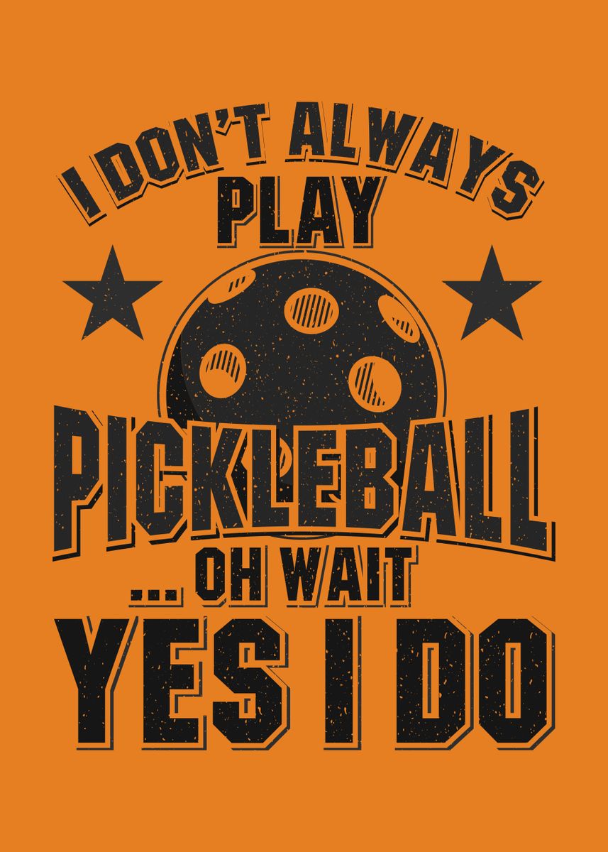 'Pickleball' Poster by Shiva121 | Displate