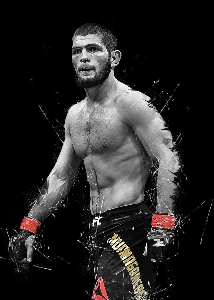  Poster Khabib Nurmagomedov MMA UFC Wall Art 01