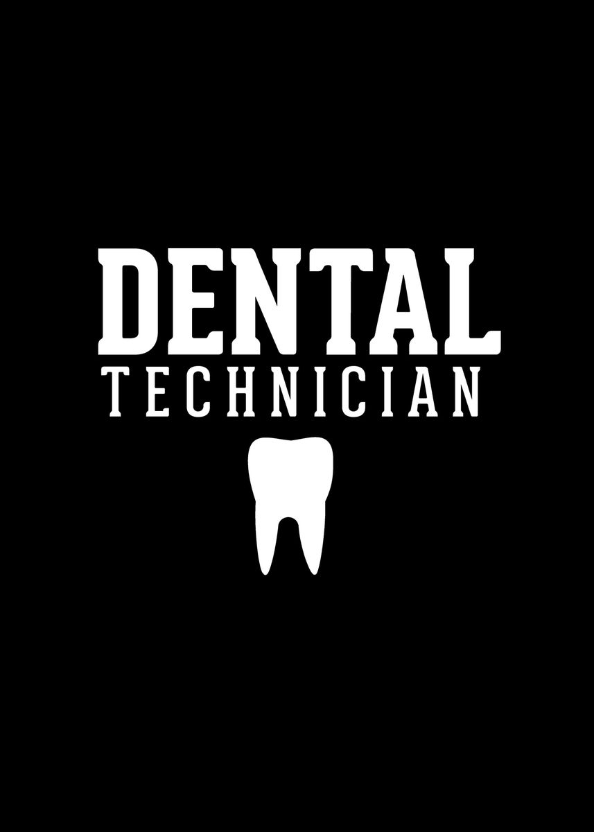 'Dental Lab Technician' Poster by dr3designs Displate