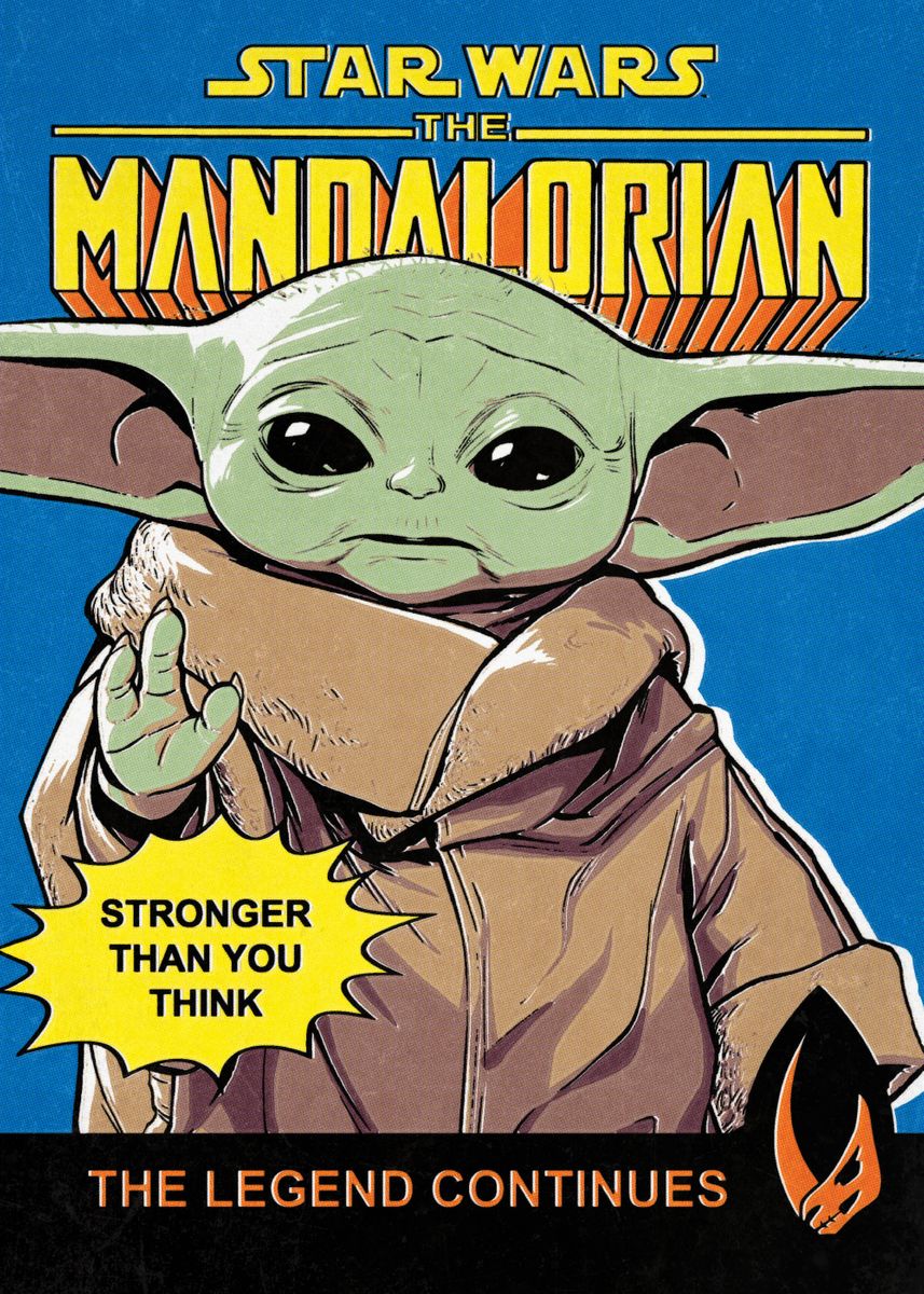 'Stronger than you think' Poster by Star Wars   | Displate