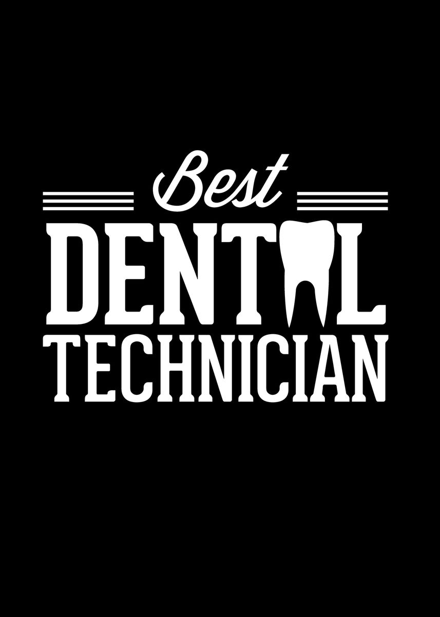 'Dental Lab Technician' Poster by dr3designs Displate