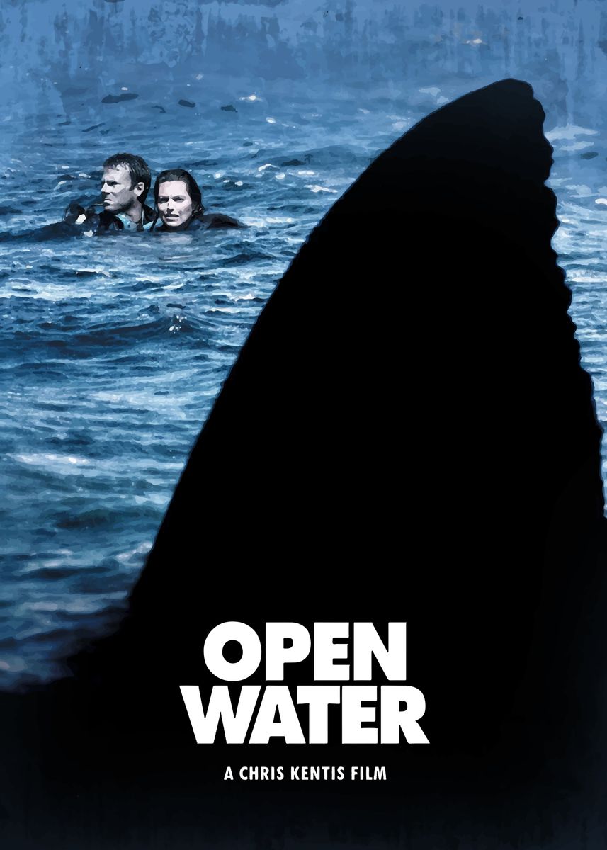 'Open Water' Poster, picture, metal print, paint by Bo Kev | Displate