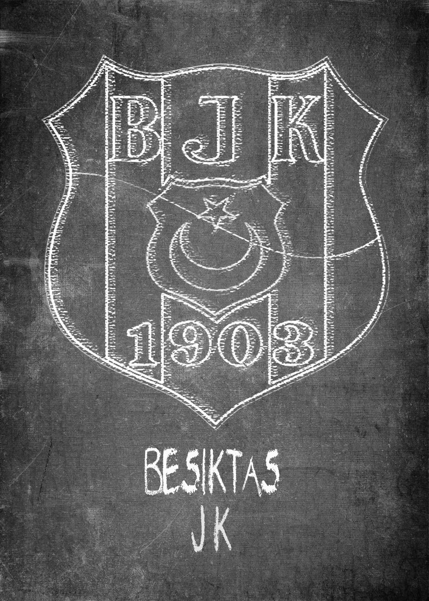 Wallpaper Besiktas JK, Beşiktaş, Illustration | Poster